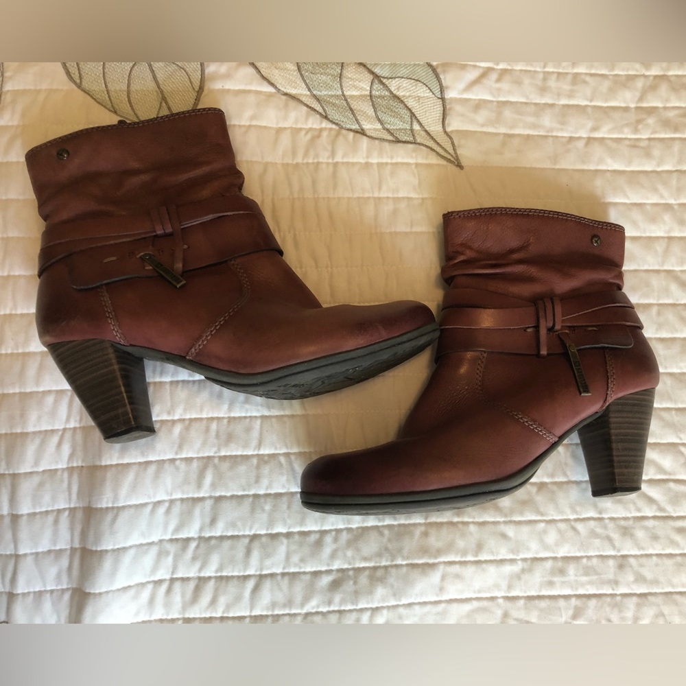 Heeled Pikolinos Booties
